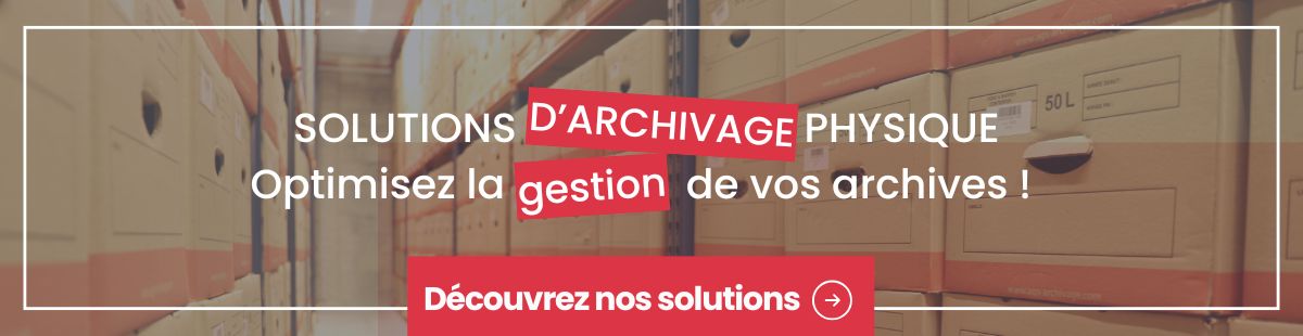 Prestataire externalisation d'archives entreprise